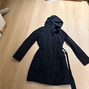 The North Face Women's Black Trench/ Rain Coat